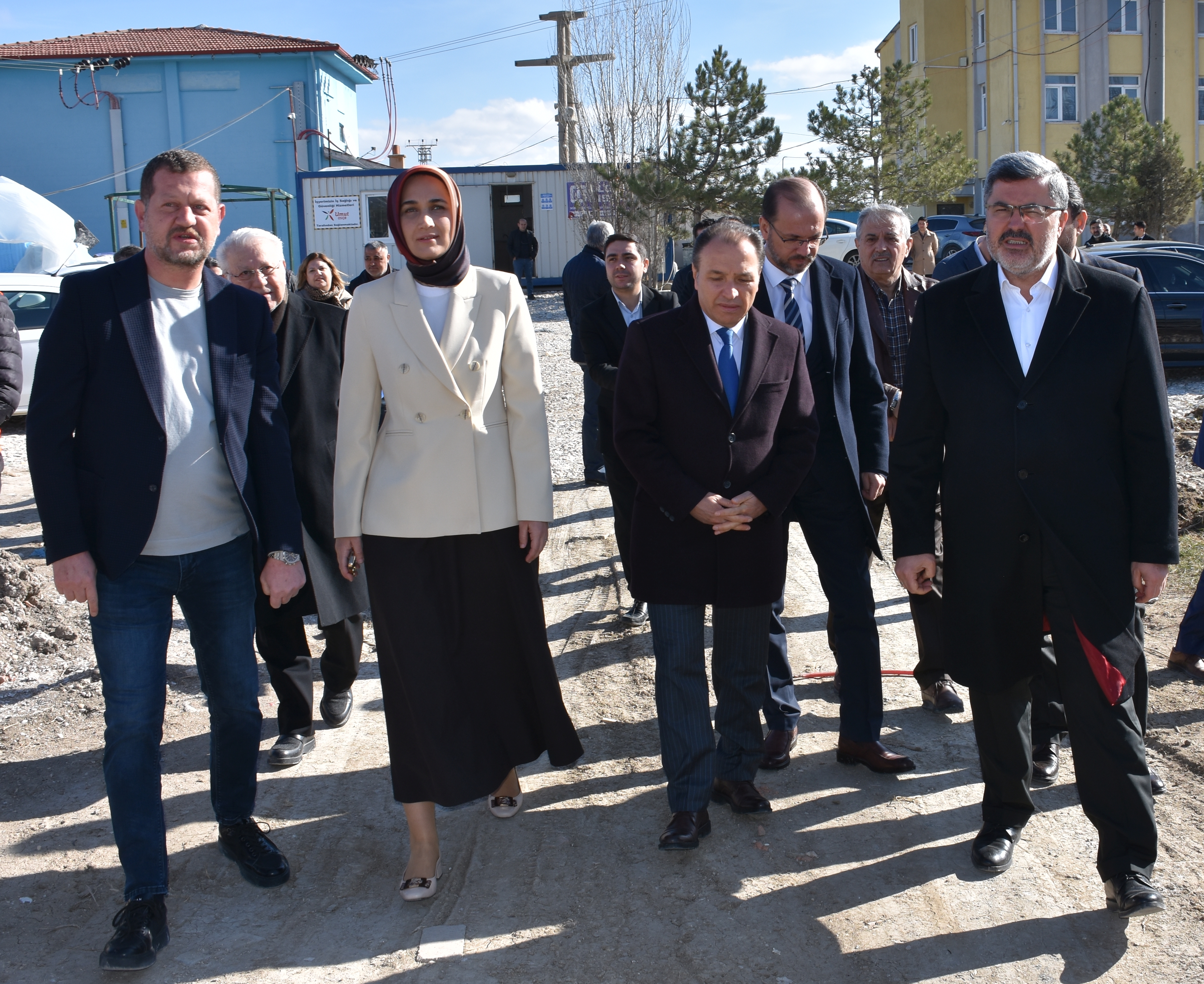 Zafer Teknopark’ın Yapımına Başlanan Bina İnşaatında İncelemelerde Bulunduk