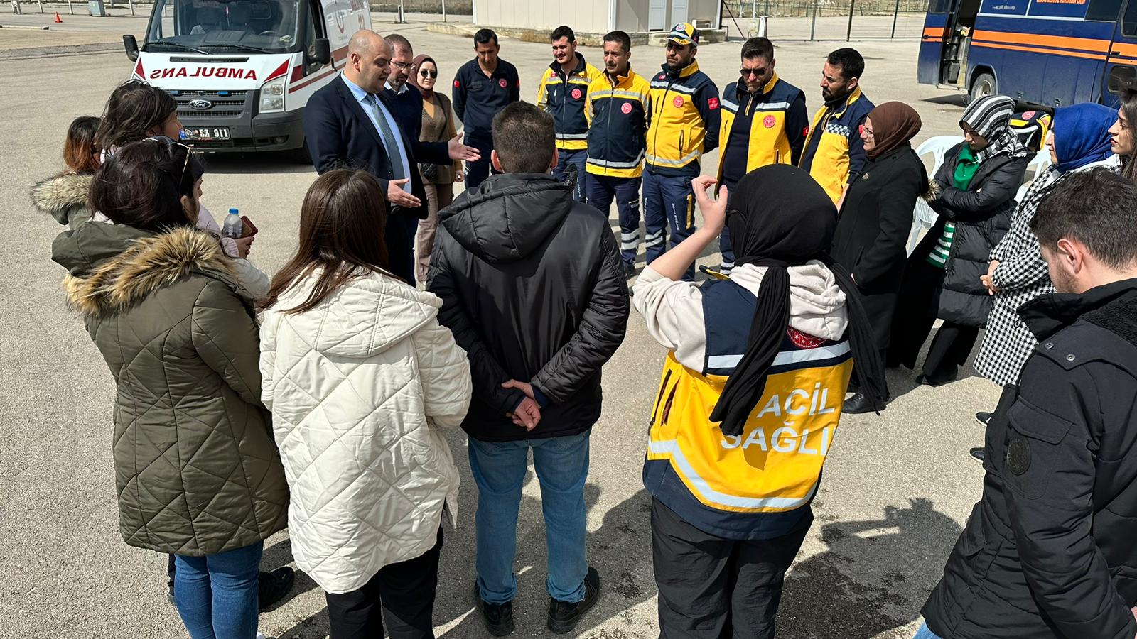 Ambulans Sürüş Teknikleri Eğitimi Verildi