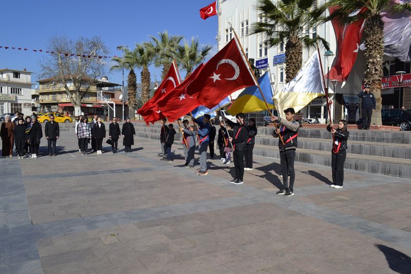 İlçemizde 18 Mart Şehitleri Anma Günü Ve Çanakkale Zaferi