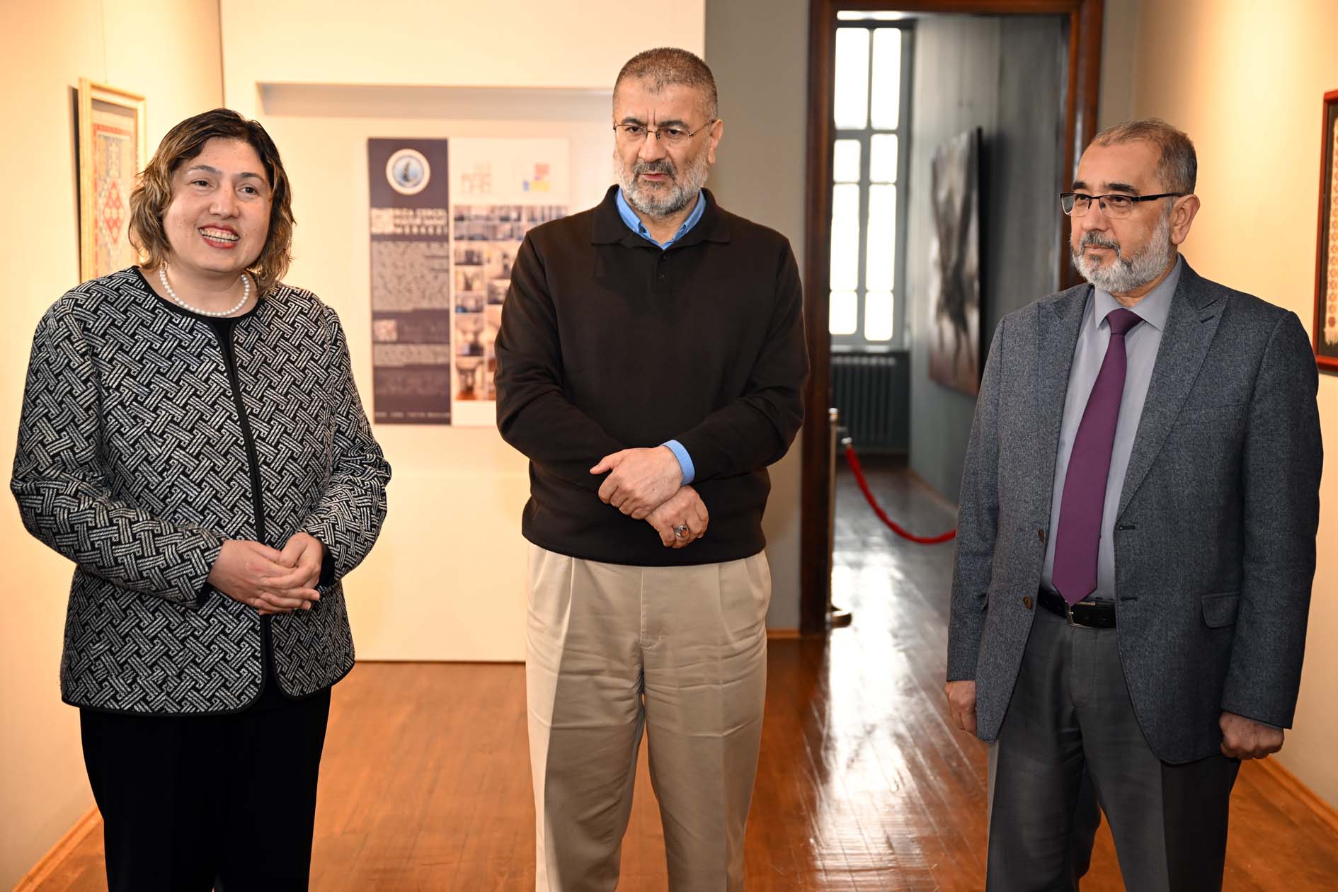 AKÜ Geleneksel Türk Sanatları Sergisi Açıldı.