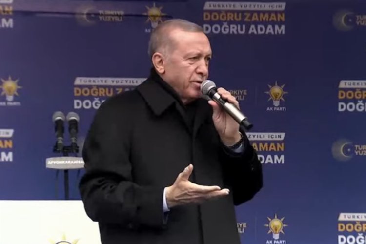 Erdoğan Afyon’da halka emperyalizm karşıtı mesaj verdi.