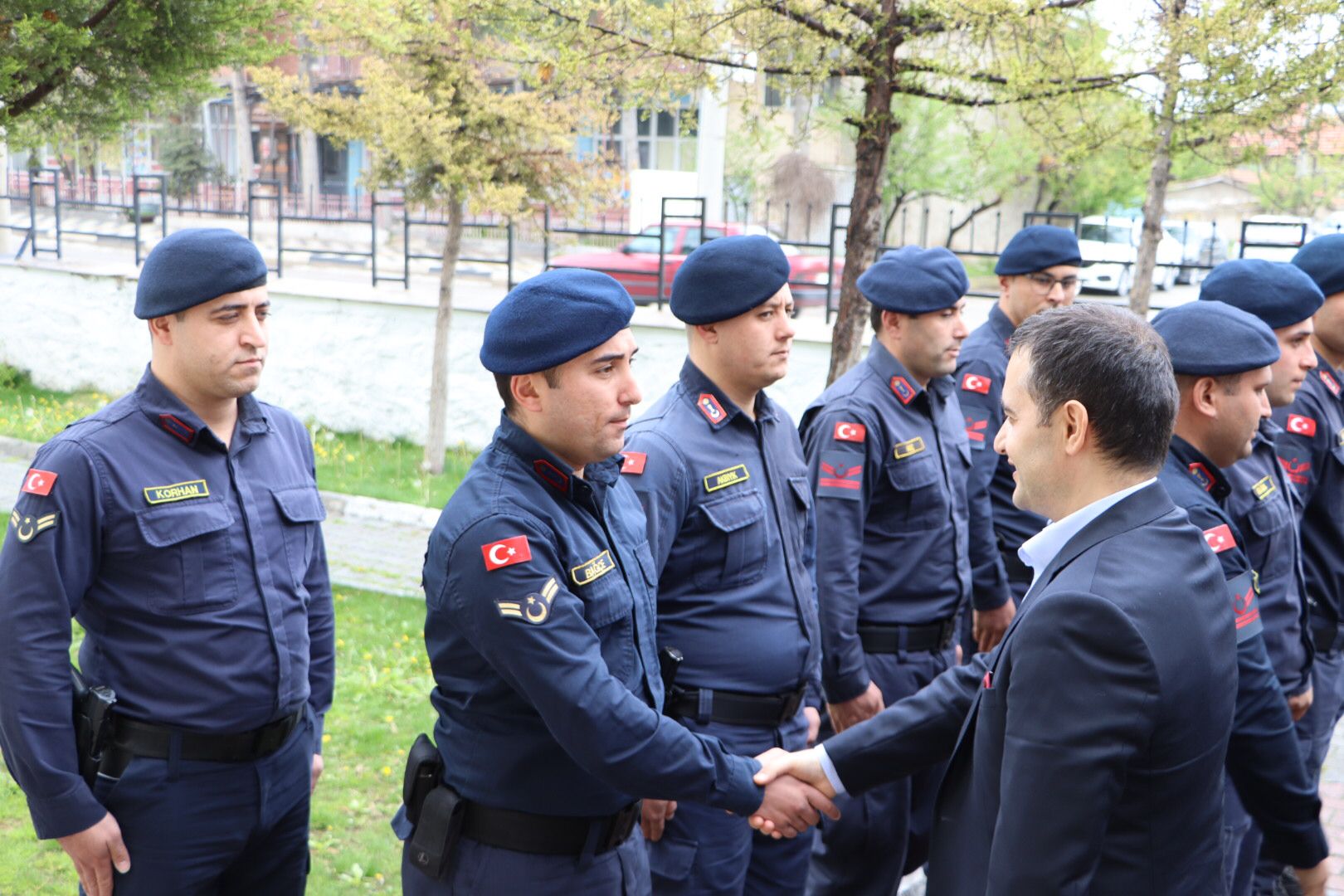 Kaymakam, Bayramda Görev Yapan Kolluk Güçlerini Ziyaret Etti.