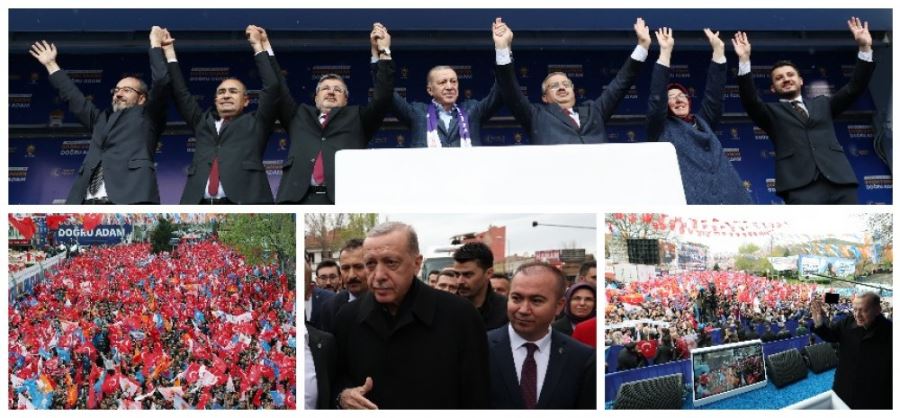 Afyonkarahisar'da 45 Bin Kişi Cumhurbaşkanı Erdoğan'ın Mitinginde!