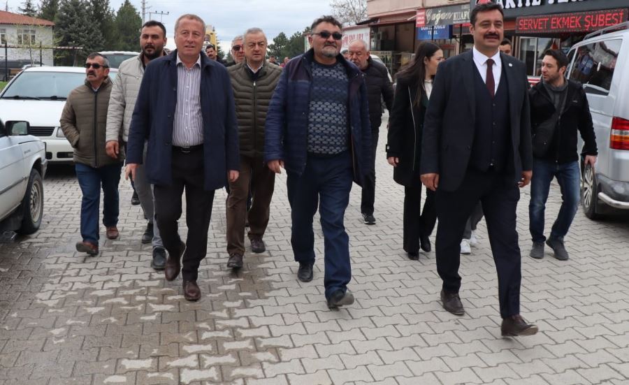 İYİ Parti Afyonkarahisar Milletvekili Adayı Hakan Olgun, Sultandağı ilçesinde vatandaşlarla buluştu.