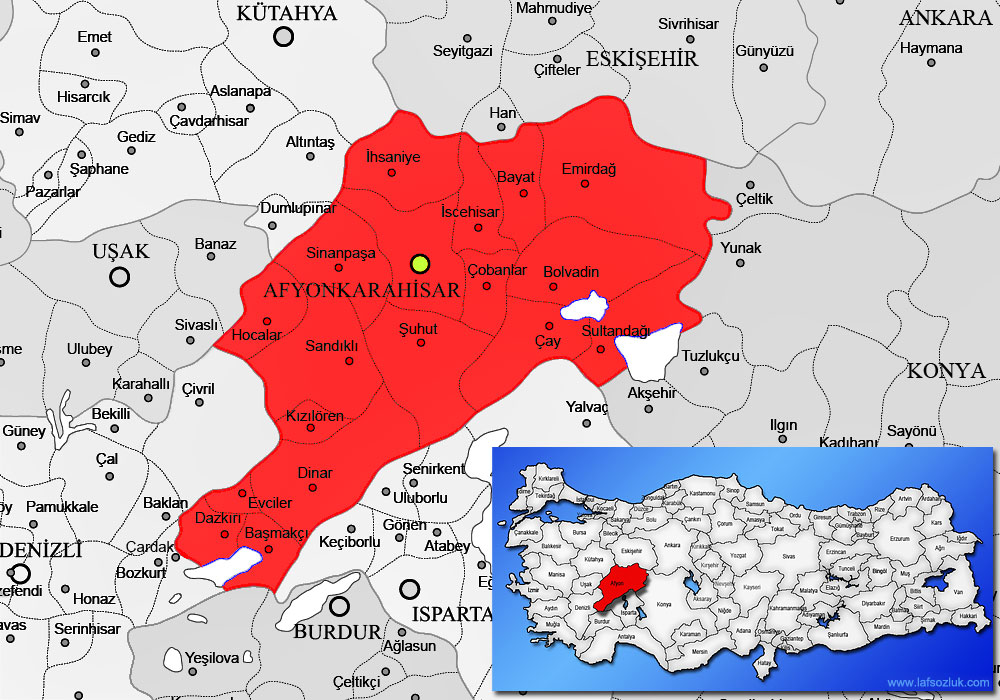 Afyonkarahisar'da seçimler sonucunda partilerin milletvekili sayıları belli oldu