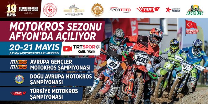 Afyon'da Motokros Şampiyonaları Start Alıyor!