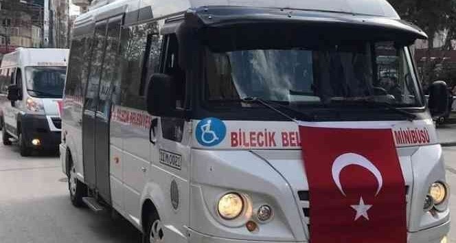 Bilecik'te şehir içi dolmuş ücretlerine zam yapıldı.