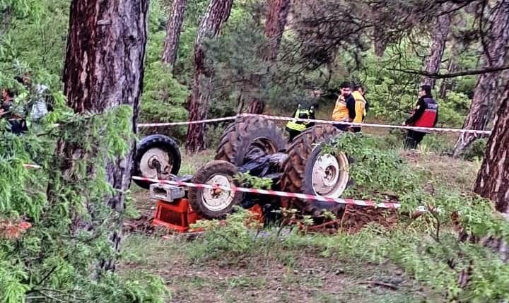 Tavşanlı'da traktör kazası: 1 ölü.