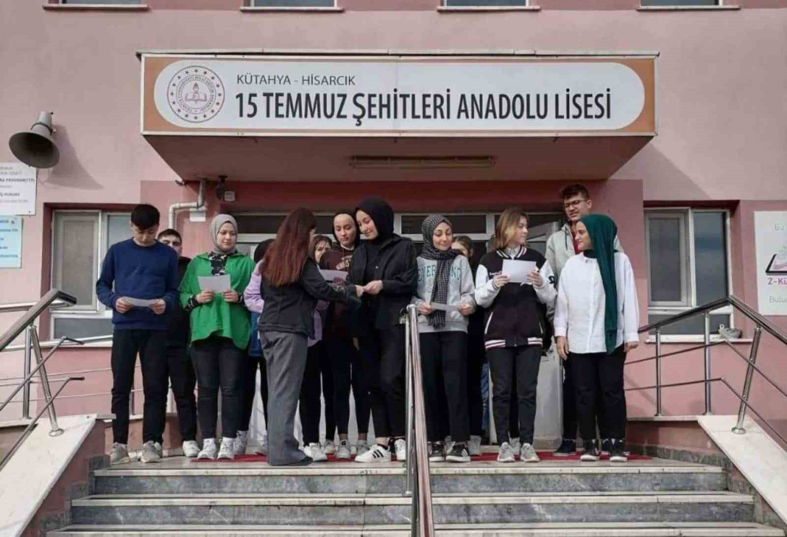 Hisarcık İlçesi'ndeki Lisede Matematik Projesi Başarılı!