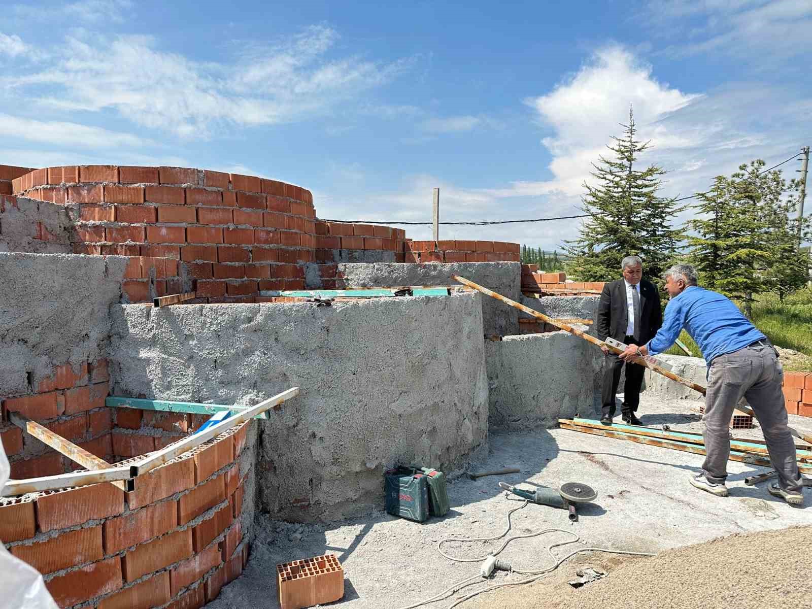 Kütahya'nın Altıntaş ilçesine Şelale Park yapımı için start verildi.