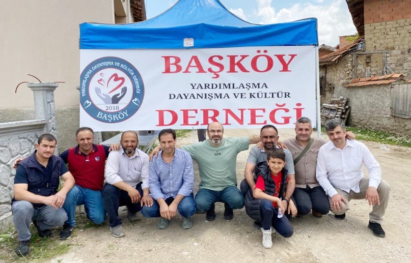 Başköy'de Gelenekselleşen Hayır Yemeği Düzenlendi