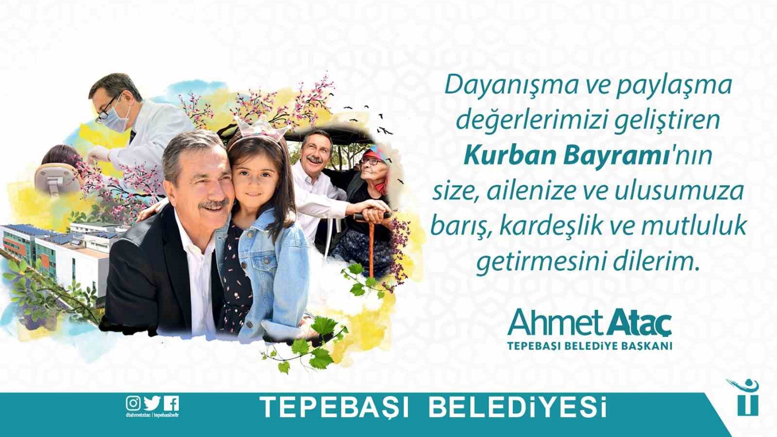 Tepebaşı Belediye Başkanı Kurban Bayramı Mesajı Yayımladı.