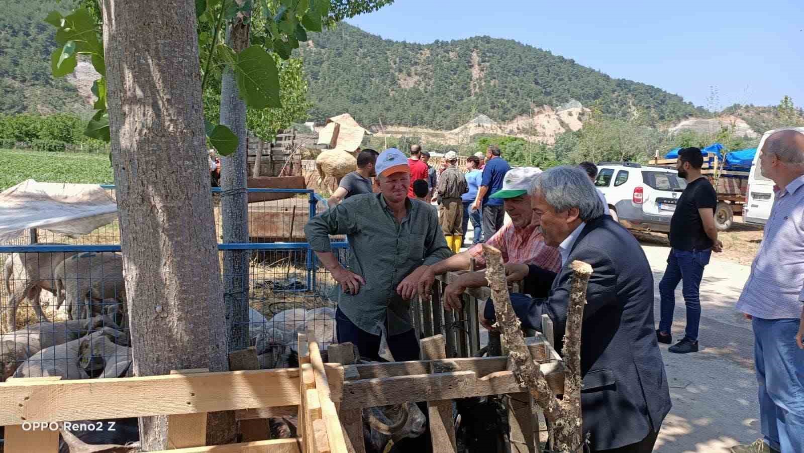 Osmaneli'de Kurban Pazarı Denetlendi.