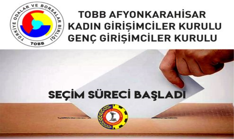 TOBB Afyon'da Kadın ve Genç Girişimci Seçimleri