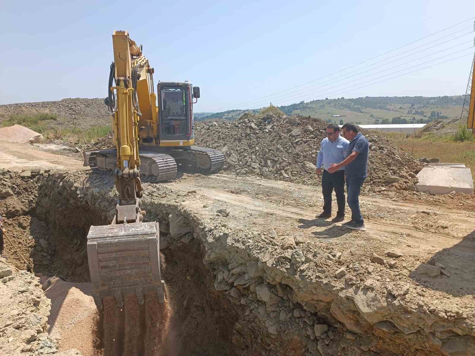 PORSAB'da altyapı çalışmaları devam ediyor