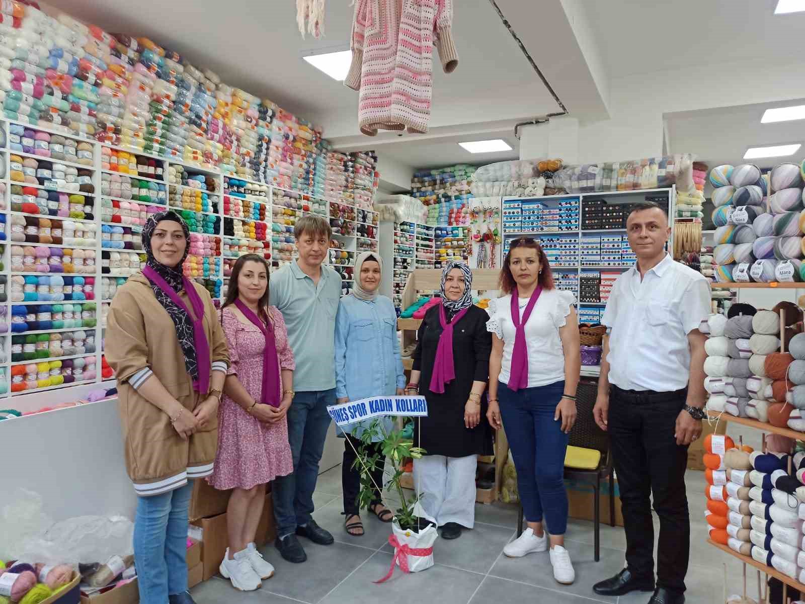 Bozüyük Güneşspor Kulüp Yöneticileri Esnafları Ziyaret Ediyor