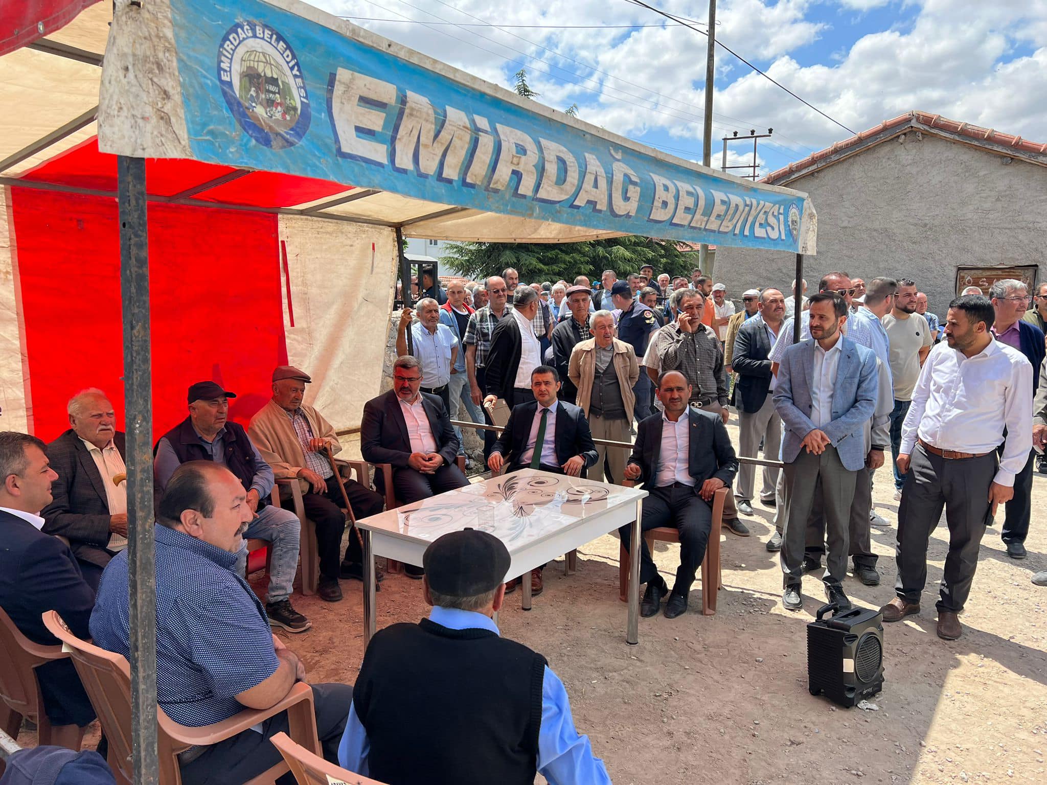 Adayazı Köyü Muhtarı Selahattin Kutlu için Cenaze Törenine Kaymakam Bilici Katıldı