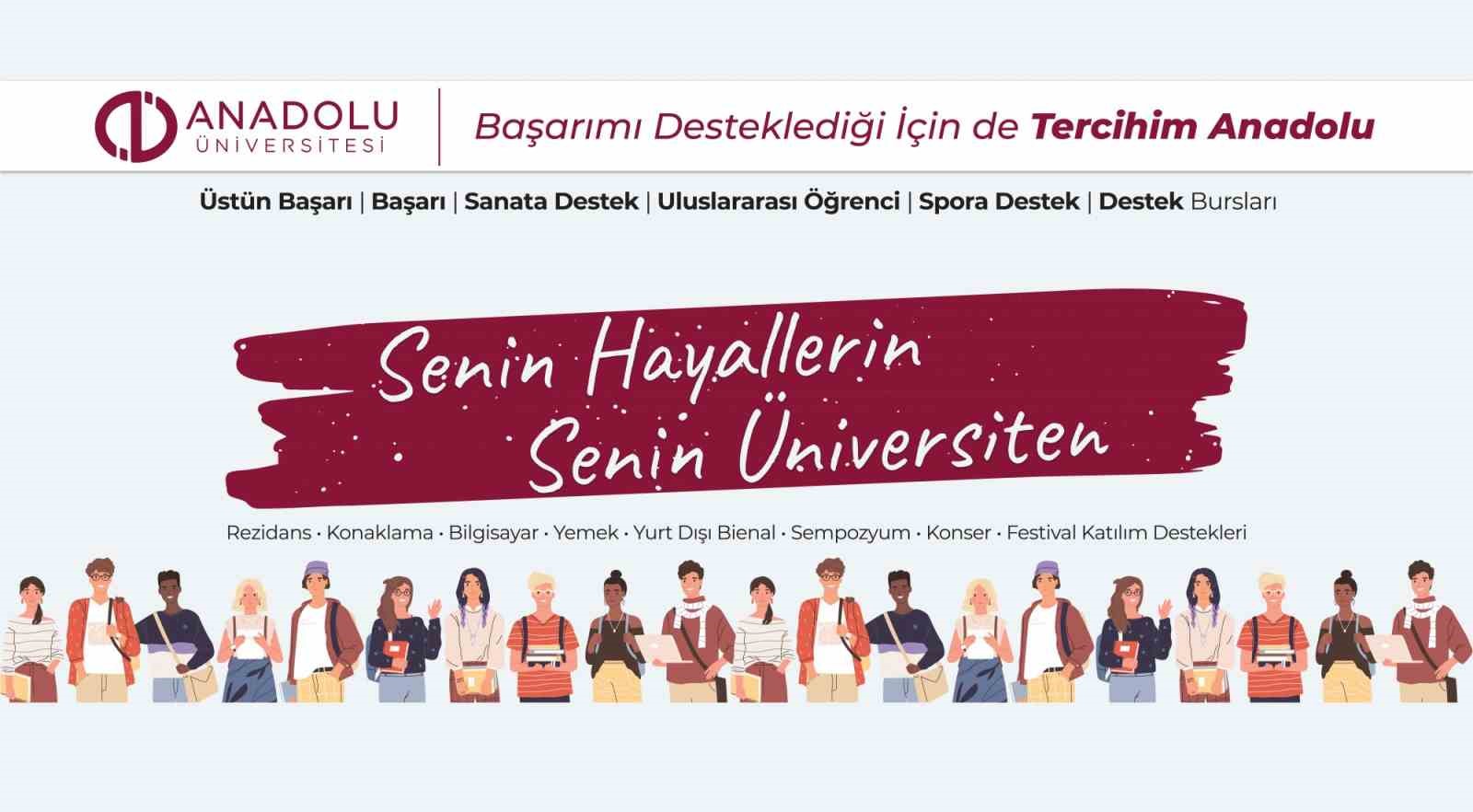 Anadolu Üniversitesi Öğrencilerine Çoklu Burs İmkânı Sunuyor