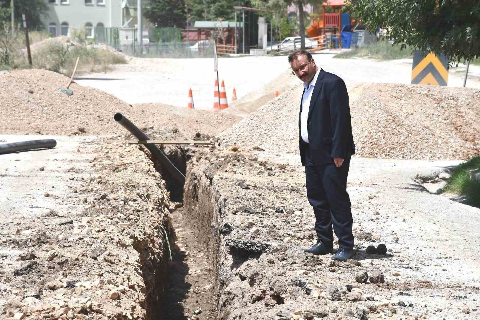 Emet'te alt ve üst yapı çalışmaları yoğunlaşıyor