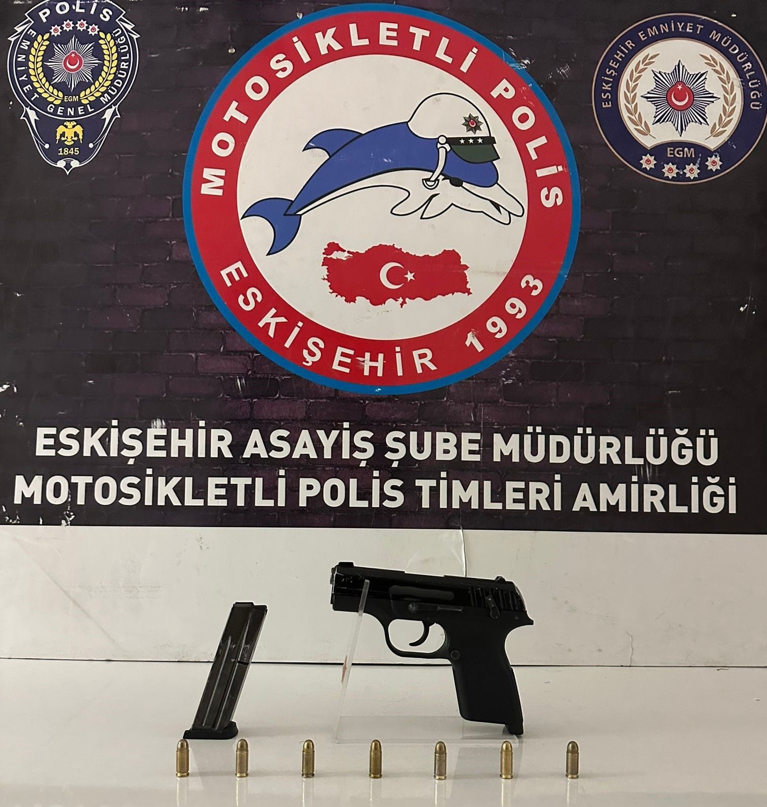 Eskişehir'de Tabanca ve Motosiklet Operasyonu: 1 Tutuklama