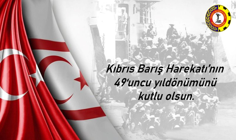 Kıbrıs Barış Harekatı'nın yıldönümünde şehitlerimizi anıyoruz.