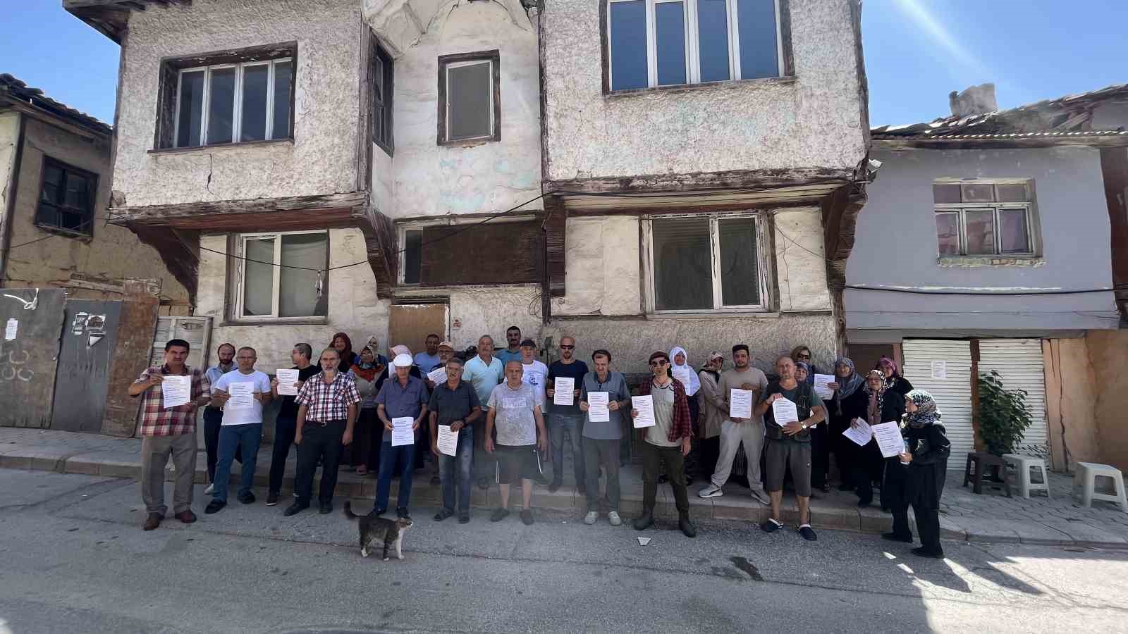 Eskişehir'de tarihi bölgede kamulaştırma ve yıkım planı tepki çekiyor.