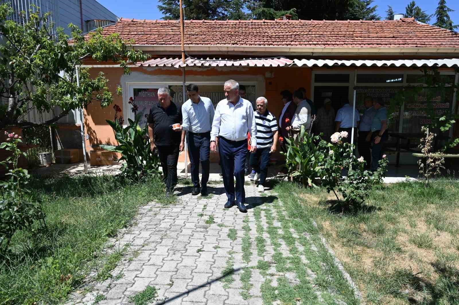 Isparta Belediyesi Gülevler Mahallesi'ne modern sosyal tesis inşa edecek