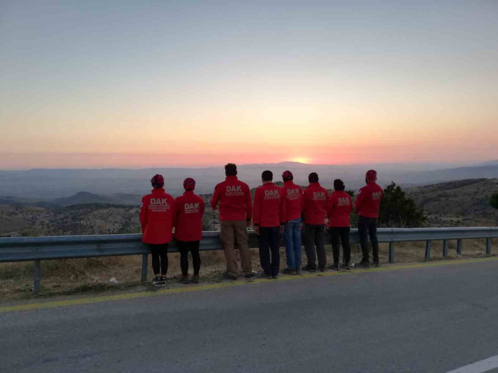 Eskişehir Dorlion DAK, Kocatepe'ye Taarruz Yürüyüşüne Katıldı.