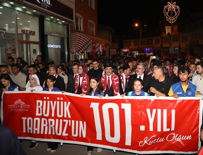 Şuhut'ta Büyük Taarruz'un 101. Yılı Kutlamaları