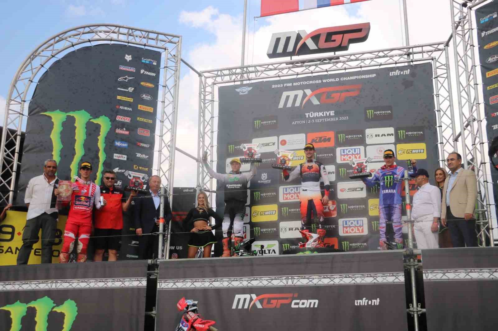 MXGP Türkiye'de Şampiyon Tim Gajser oldu