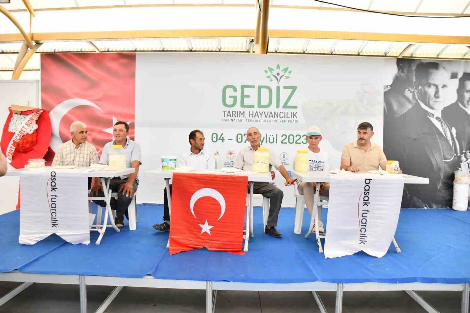 Gediz'te Gerçekleşen En Lezzetli Keçi Peyniri Yarışması