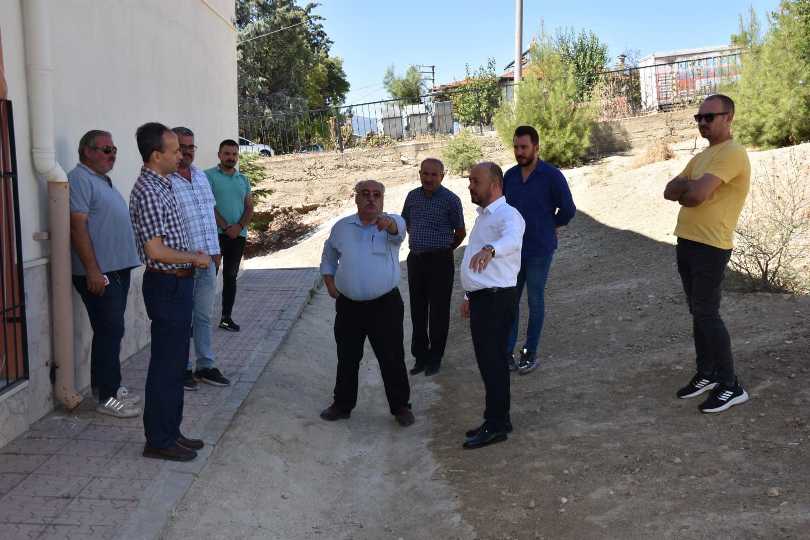 Belediye Başkanı, Çamlık Ortaokulu Kantin İçin İncelemelerde Bulundu