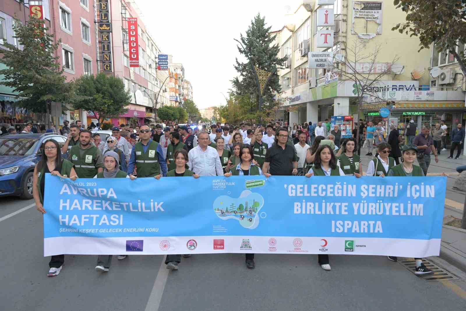 Isparta Belediyesi, Avrupa Hareketlilik Haftası'nda çeşitli etkinlikler düzenliyor. (8 kelime)