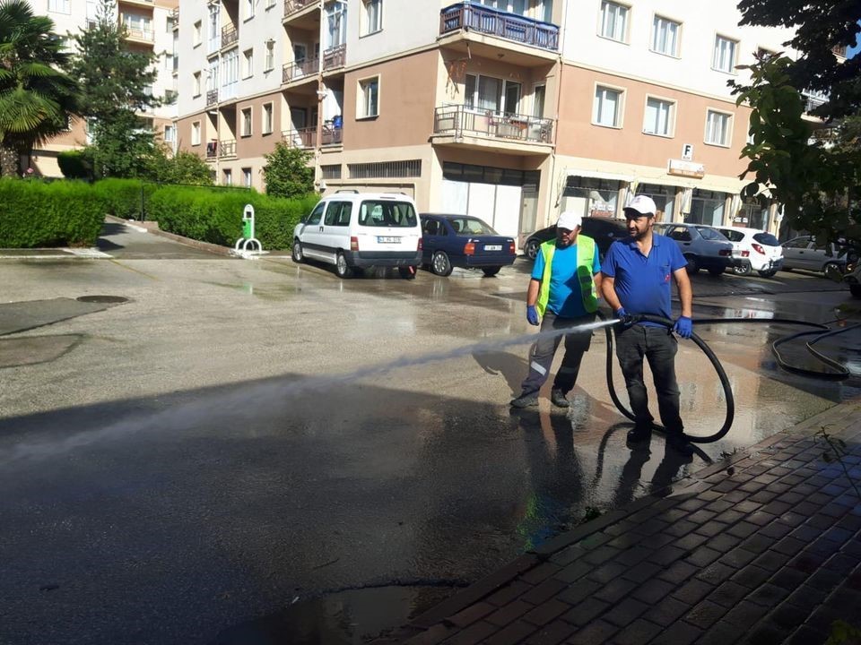 Bilecik Belediyesi Kent Merkezinde Temizlik Önceliği