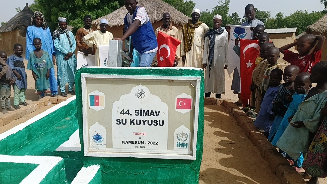 İHH Kütahya, Kamerun'da 2 yeni su kuyusu açtı