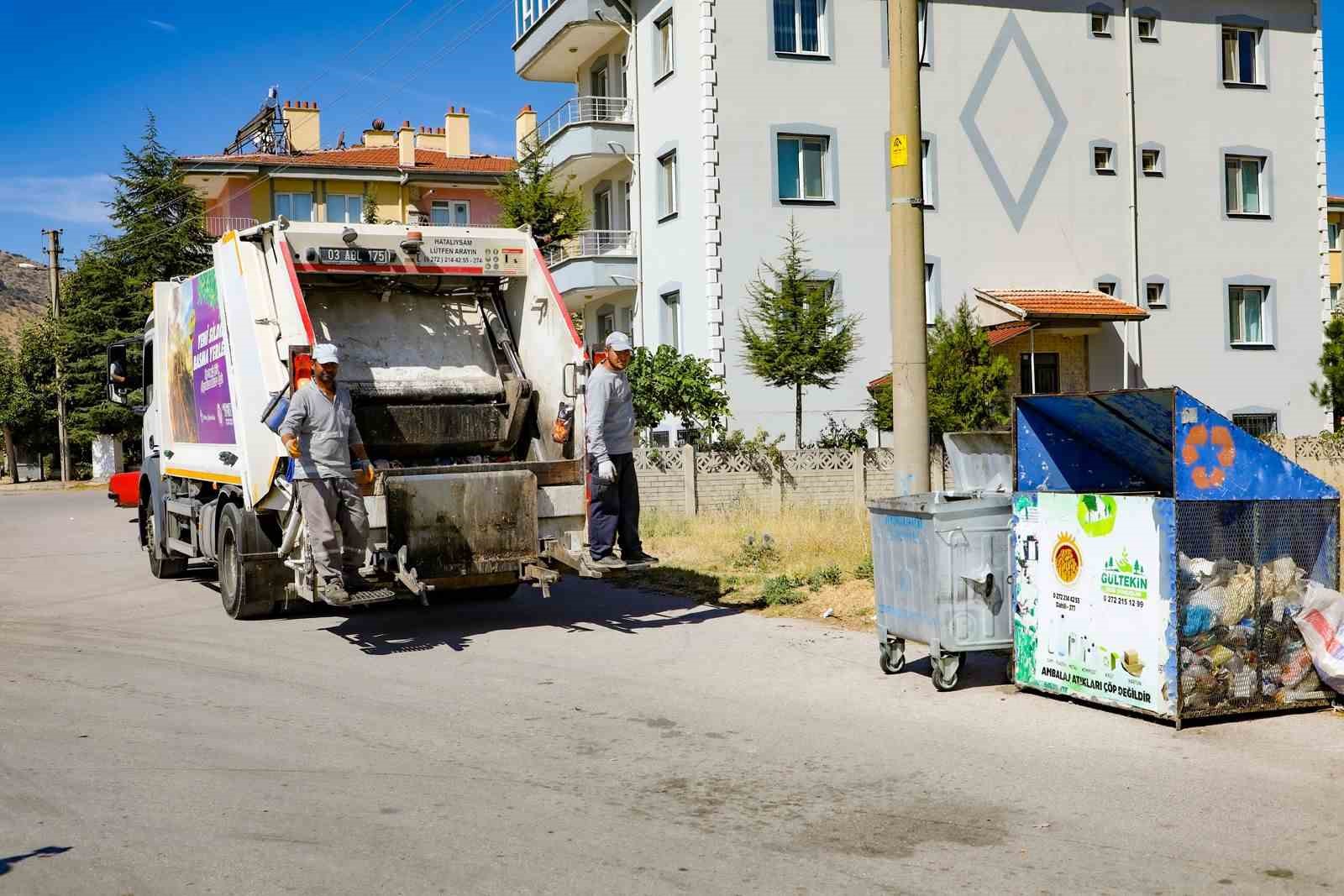 Afyonkarahisar Belediyesi'nden çevreye duyarlılık: 