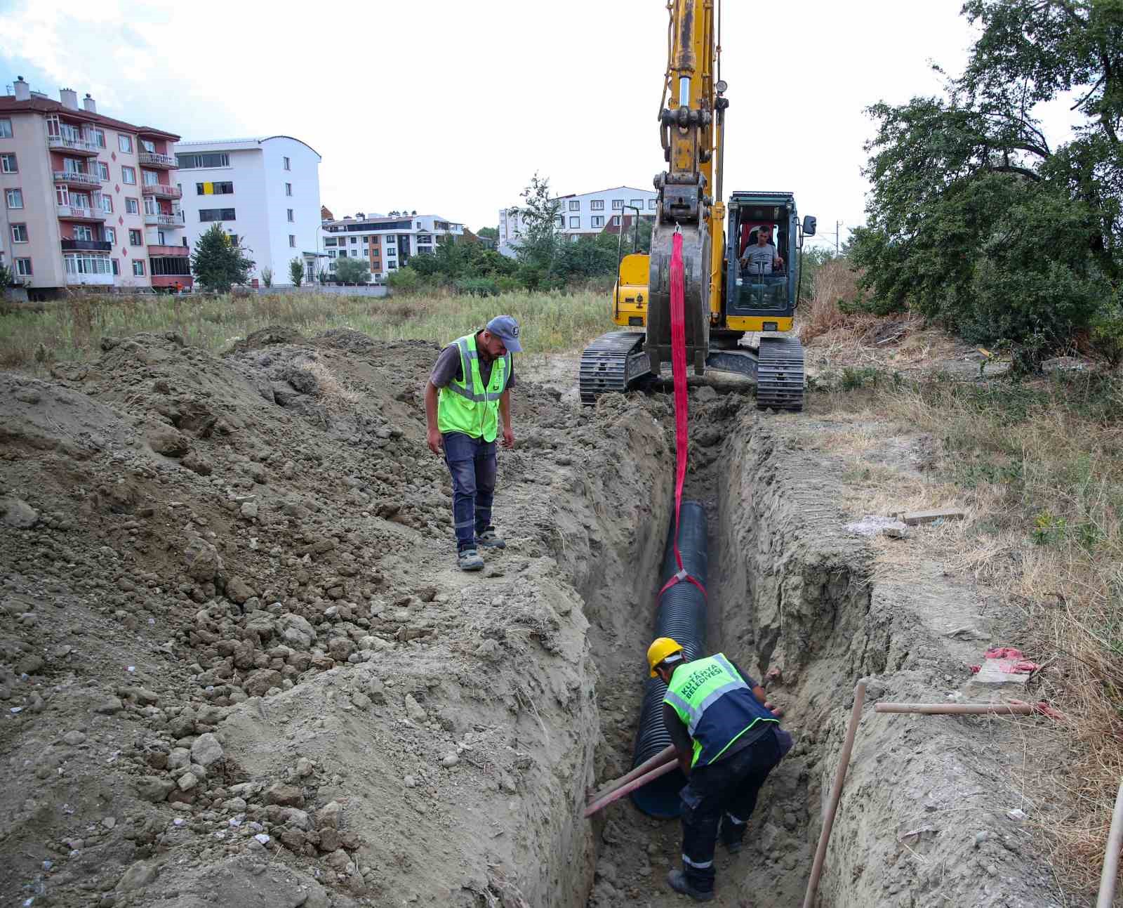 Kütahya Belediyesi Altyapı Yatırımlarına Devam Ediyor