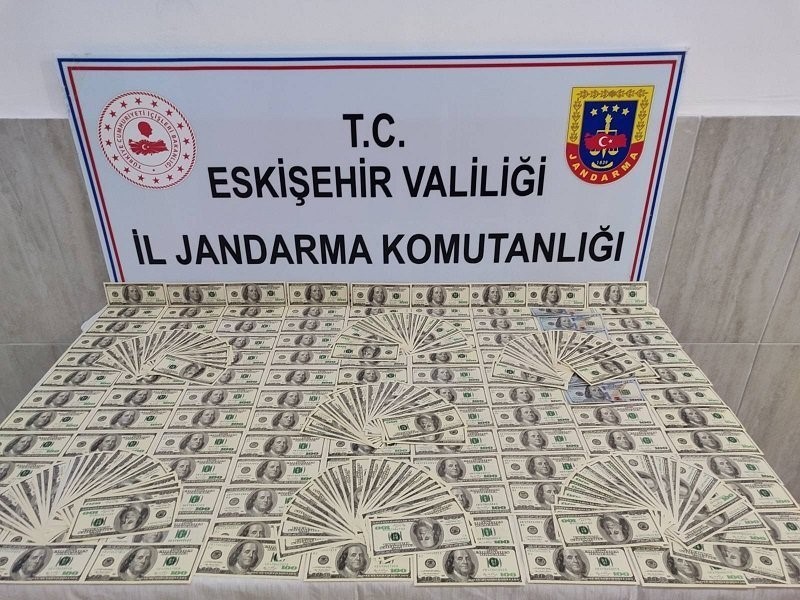 Eskişehir'de 406 Adet Sahte 100 Dolarla Yakalanan Şüpheli Tutuklandı