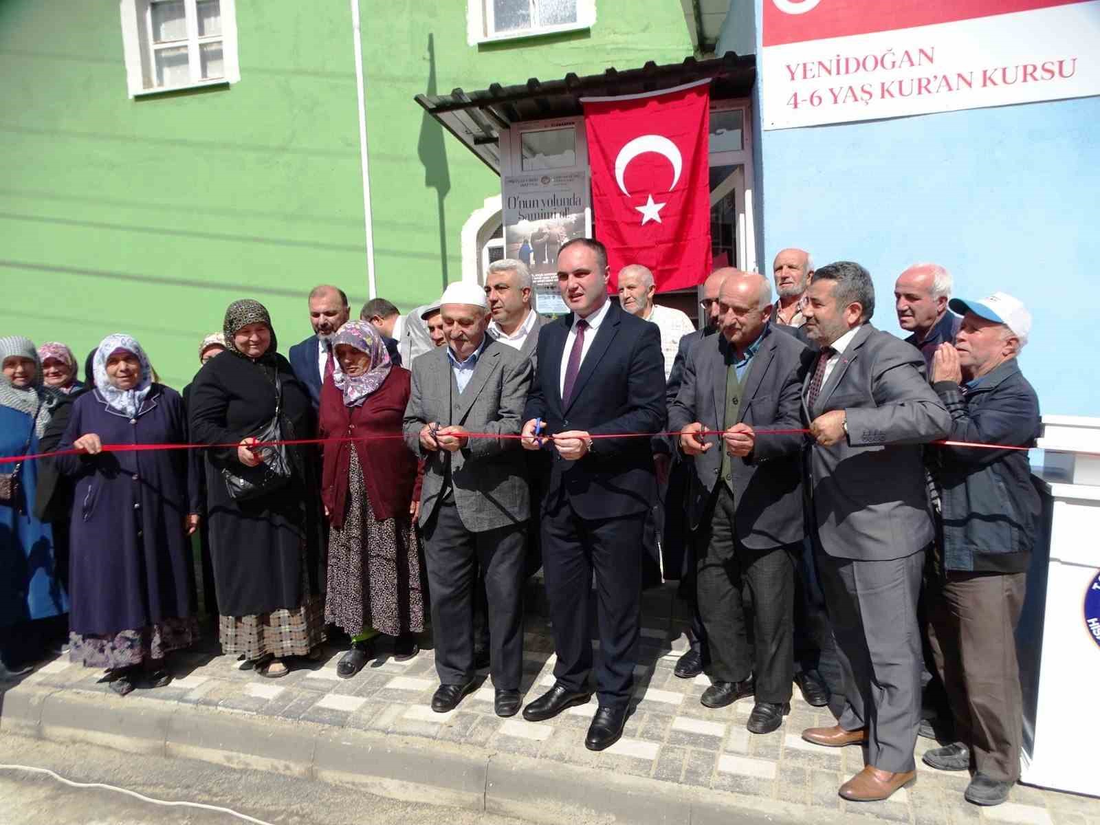 Kütahya'da Yenidoğan Mahallesi'nde 4-6 Yaş Kuran Kursu açıldı.