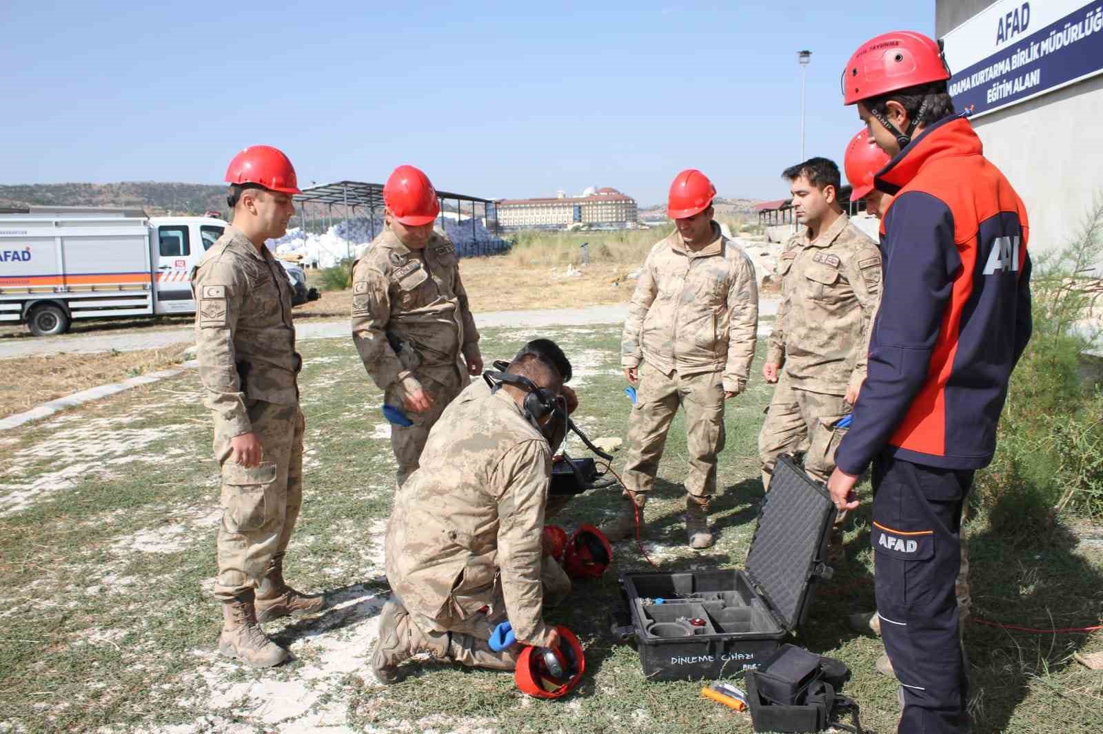 AFAD, arama kurtarma eğitimi verdi.