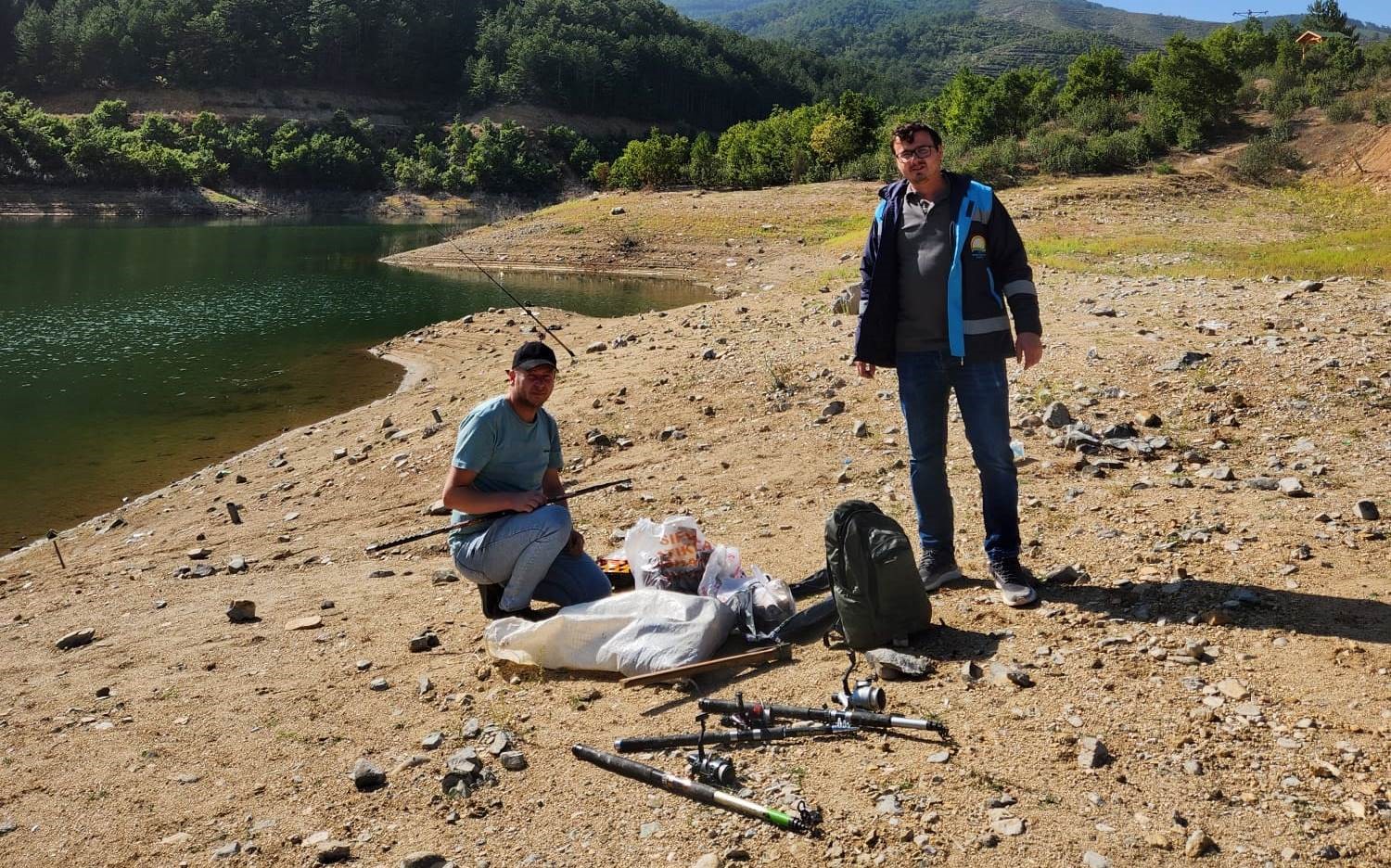 Hisarcık'ta Su Ürünleri ve Balık Avcılığı Denetimleri Yapıldı.