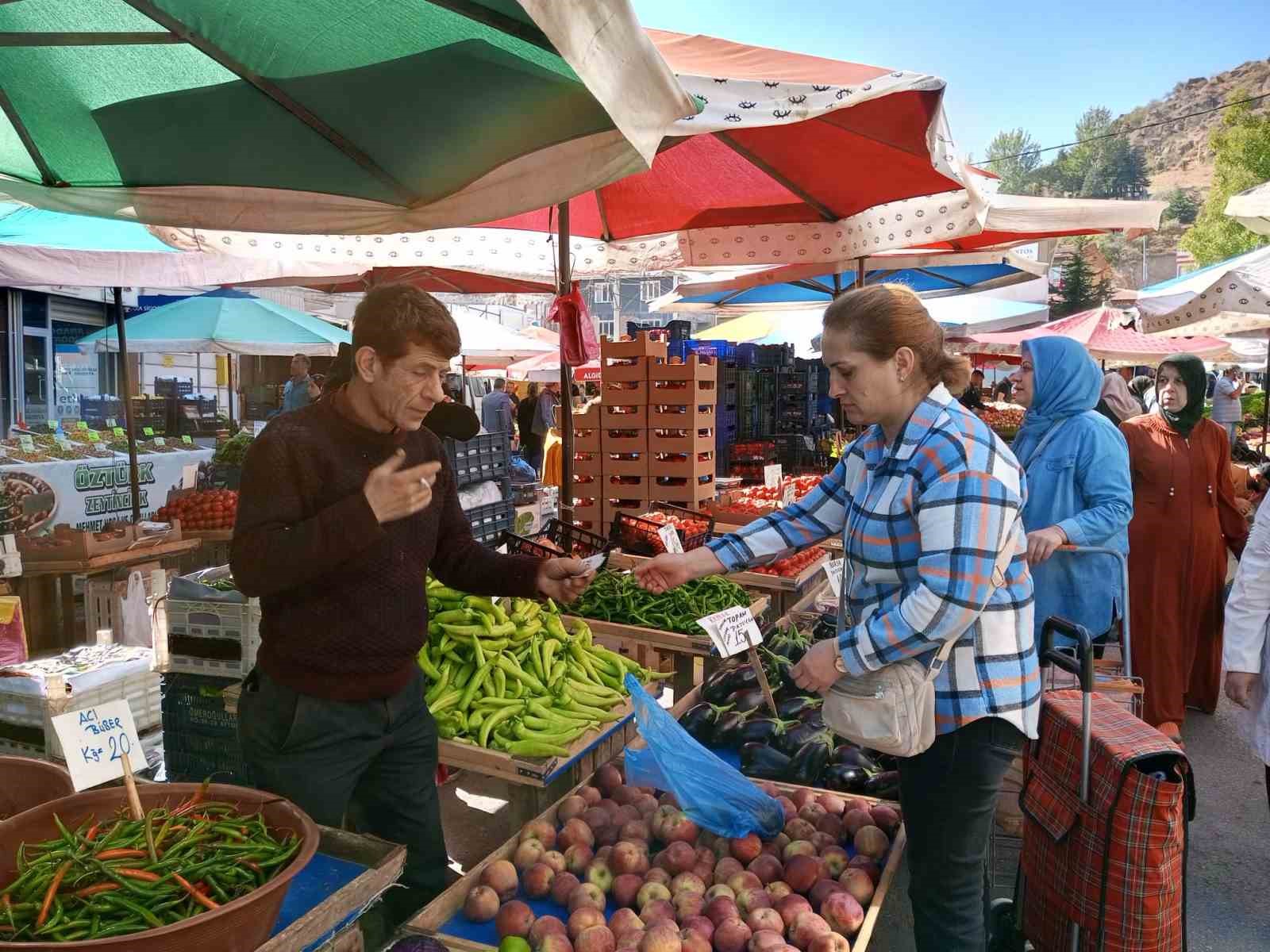 Afyonkarahisar'da Semt Pazarlarında Talep Arttı