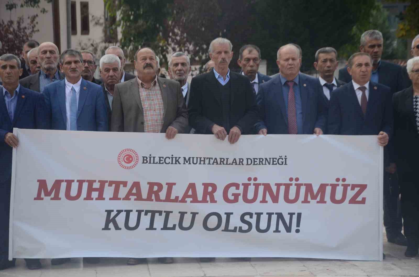 Bilecik'te Muhtarlar Günü Kutlandı.