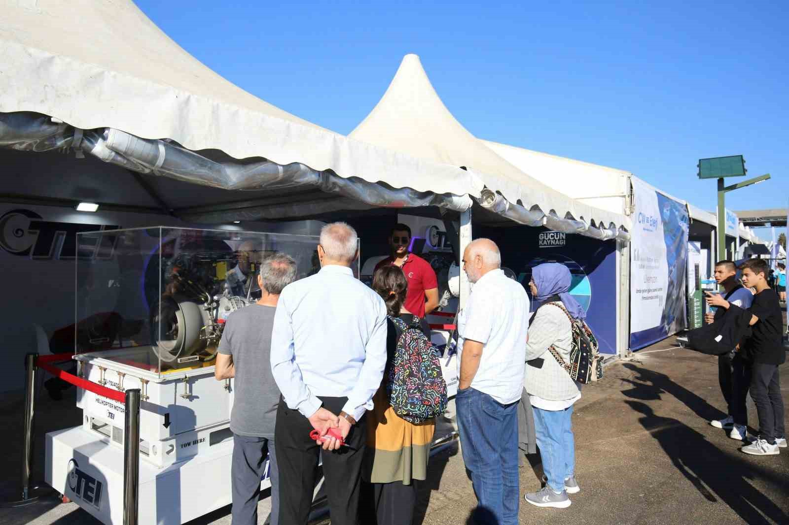 TEI, Antalya Bilim Festivali'nde Millî Motorlarıyla Boy Gösterdi