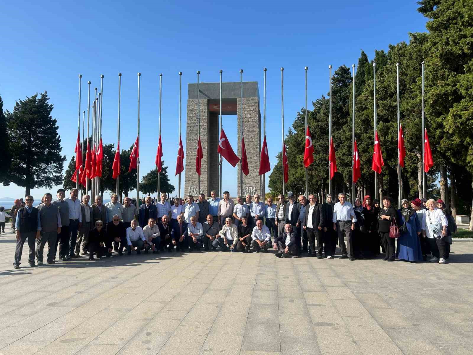 Muhtarlar, Çanakkale'de Tarih Gezisi Yaptı