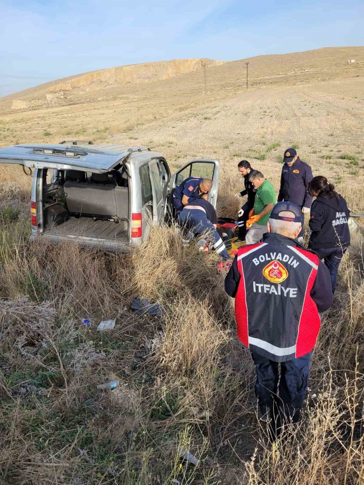 Afyonkarahisar'da korkunç kaza! 1 ölü.