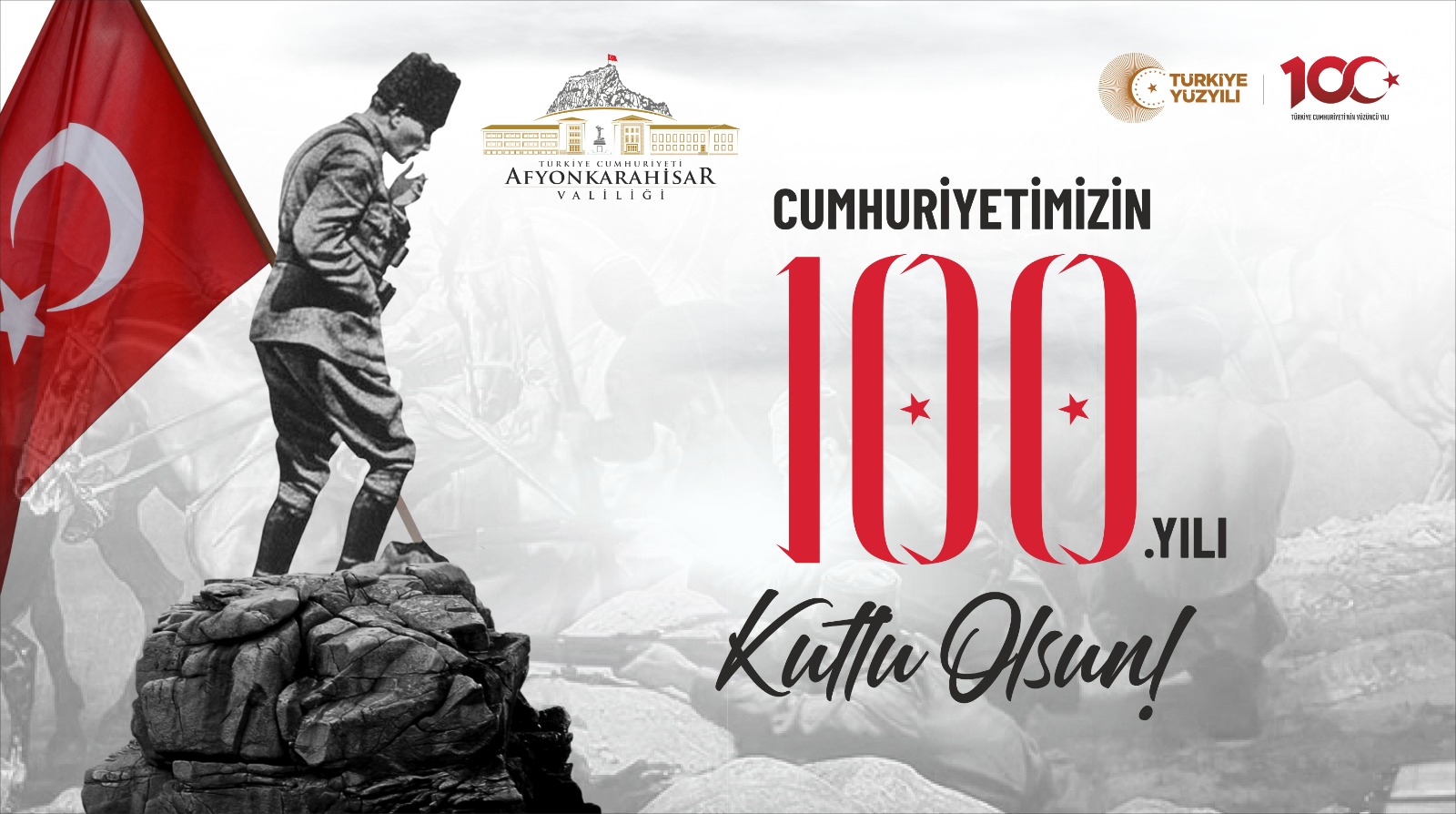 Afyonkarahisar, Cumhuriyetin 100. Yılını Coşkuyla Kutluyor