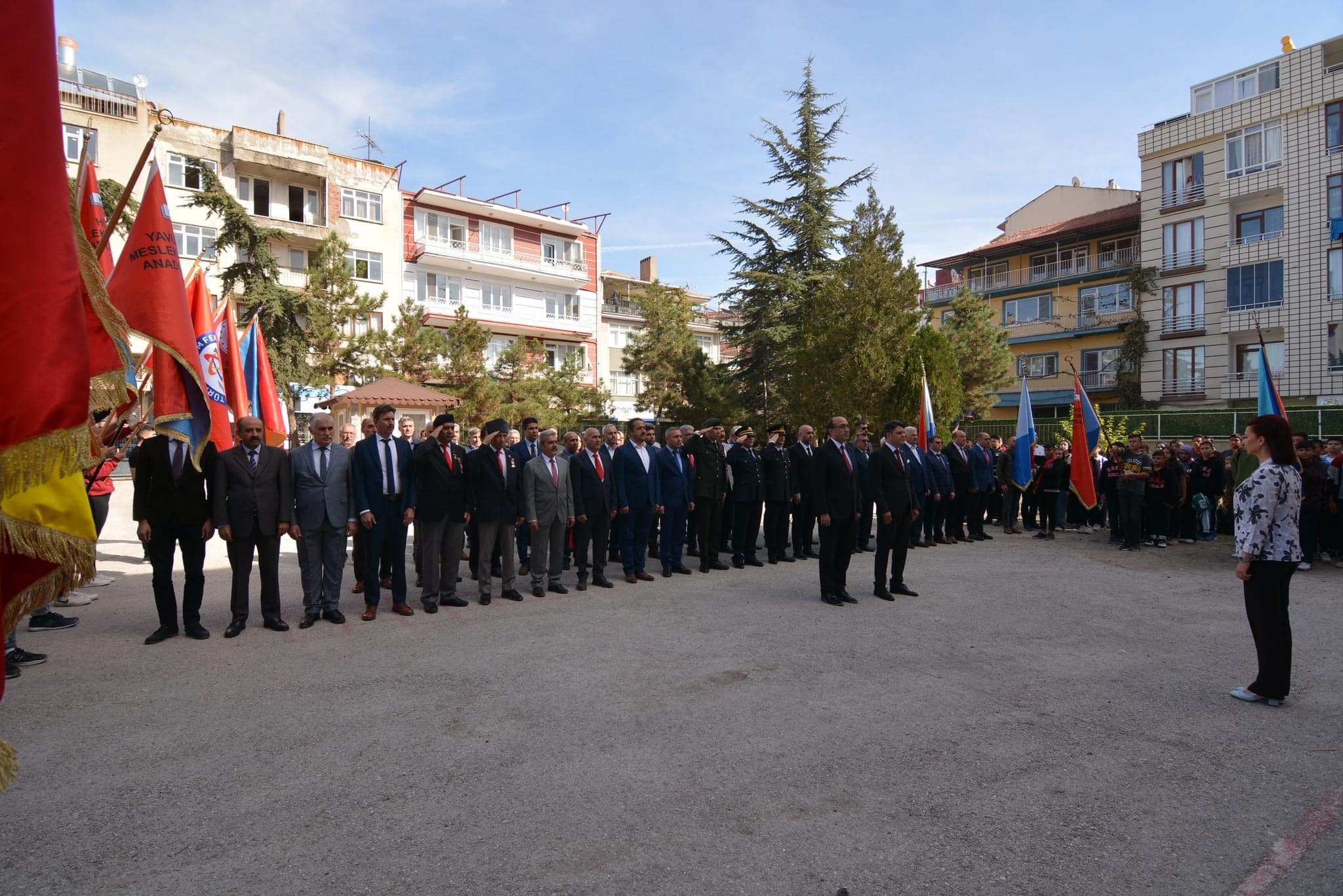 Cumhuriyetin 100. yılında Sandıklı'da anlamlı tören!