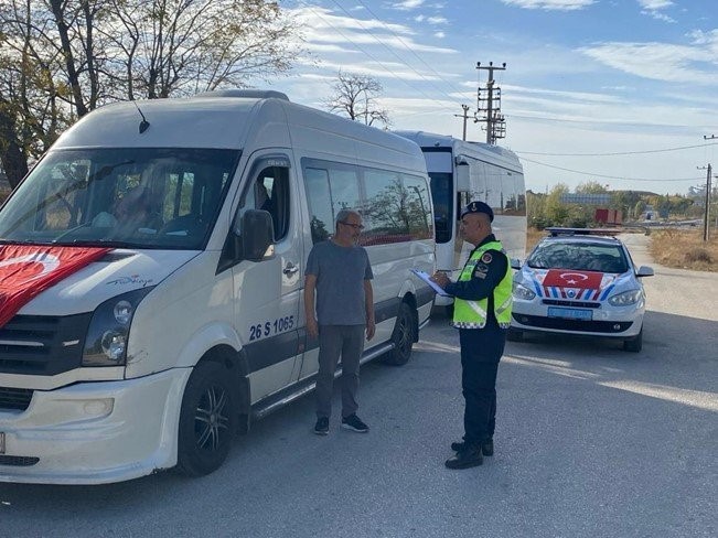 Eskişehir'de 219 Okul Servisine Denetim