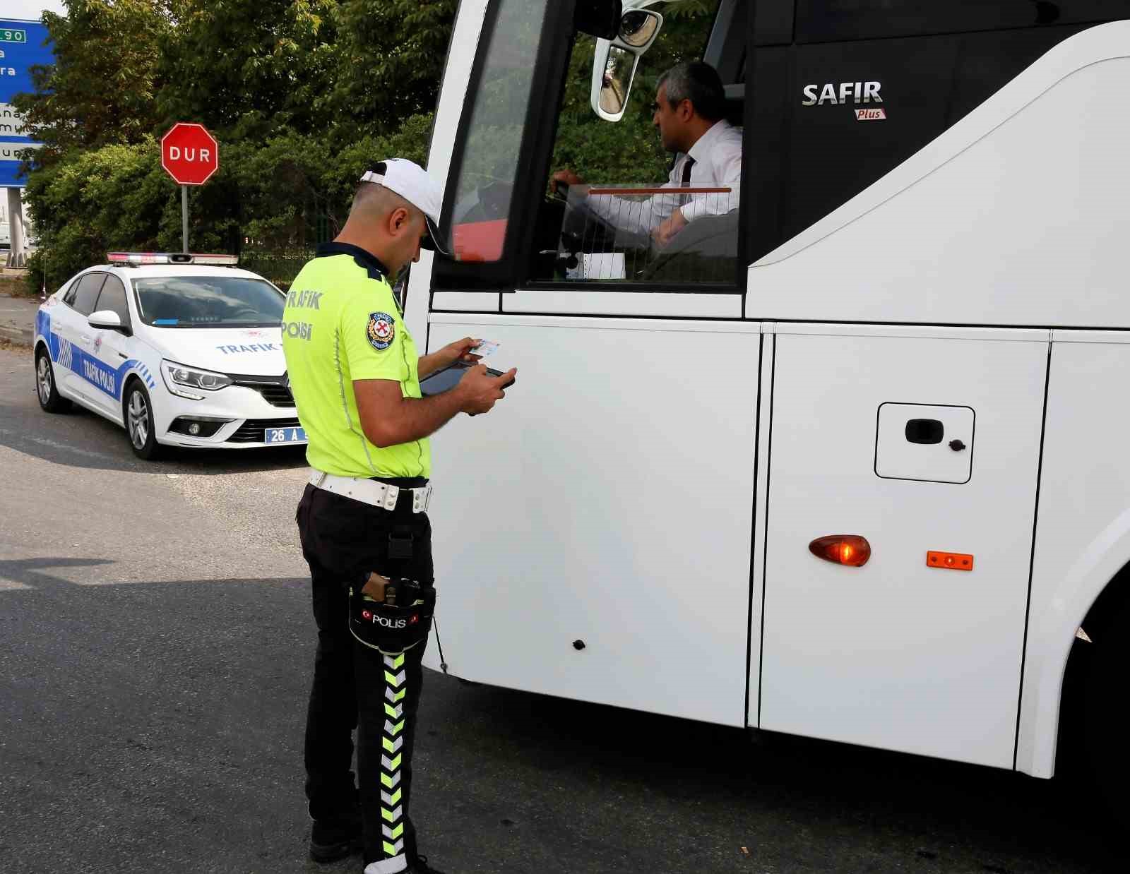 Eskişehir'de Ekim Ayında 93 Bin Araç Denetlendi